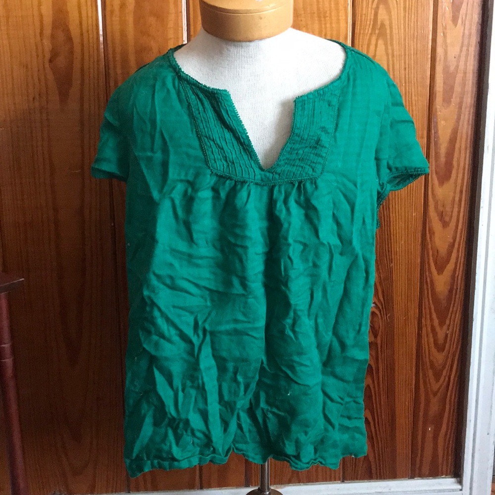 Green, Old Navy top